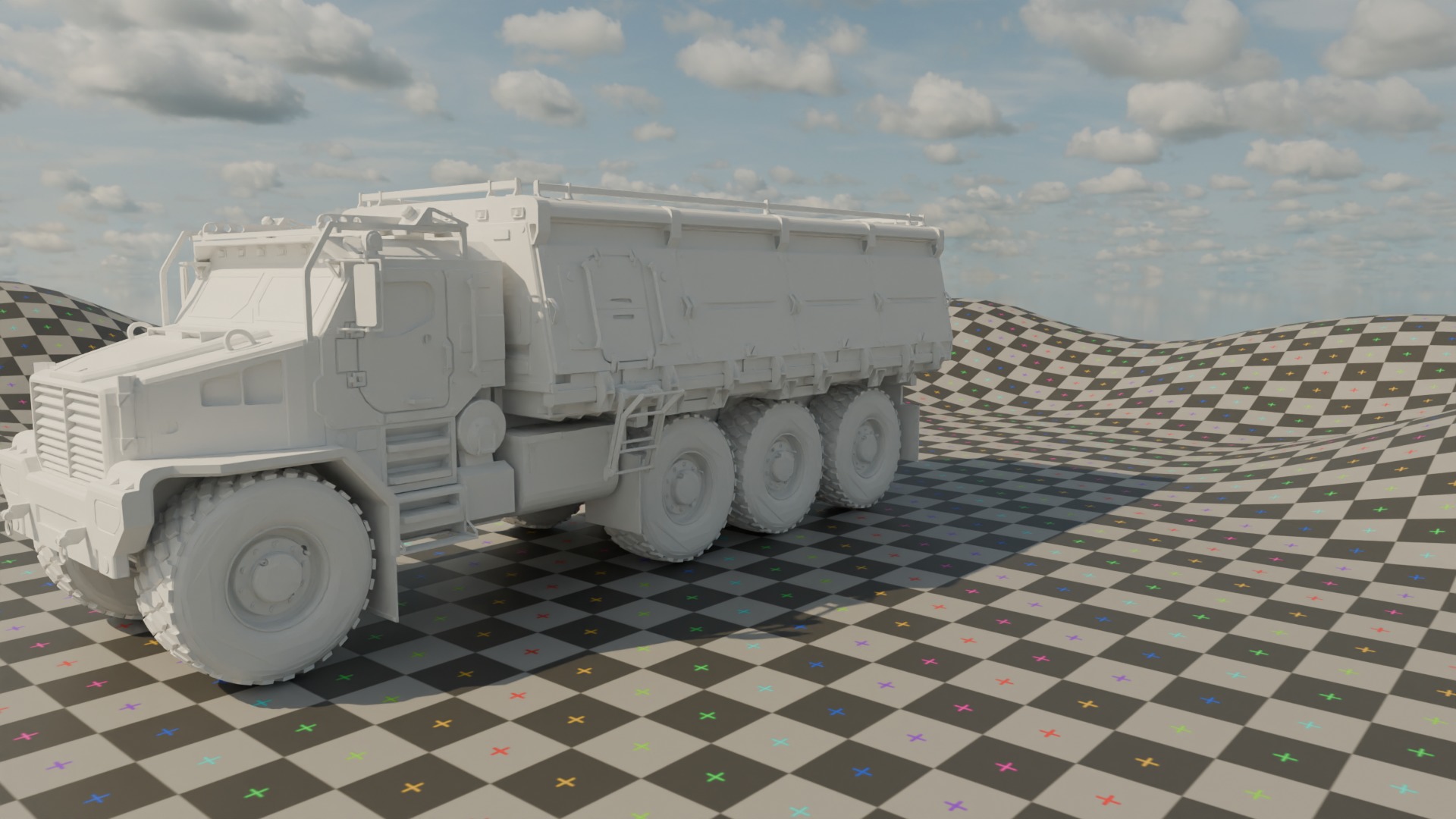Armored Truck 3D model_27