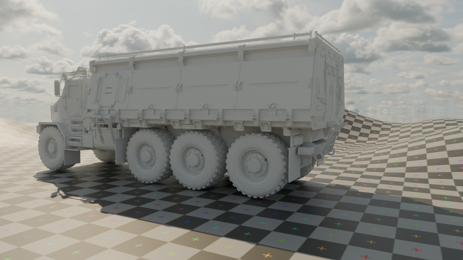 Armored Truck 3D model_28