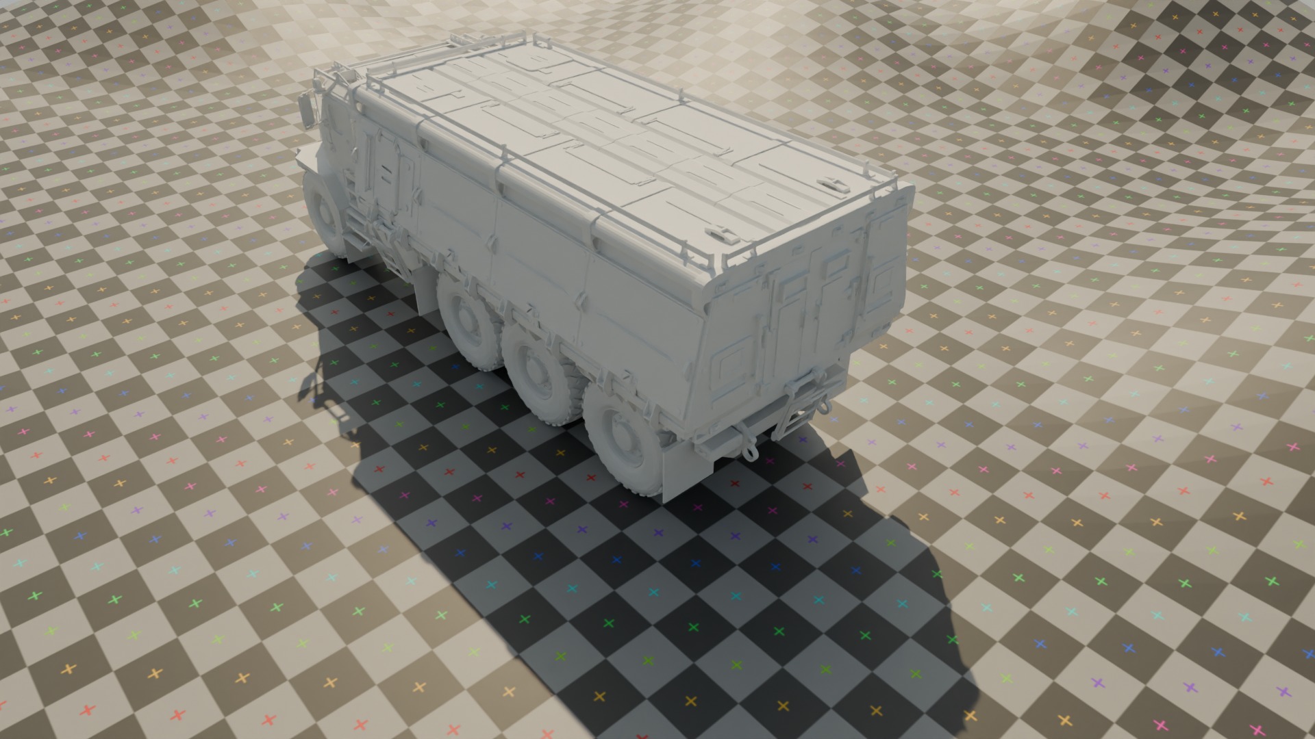 Armored Truck 3D model_9