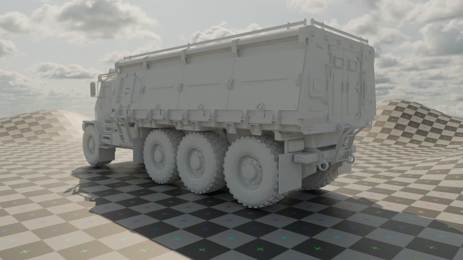 Armored Truck 3D model_6