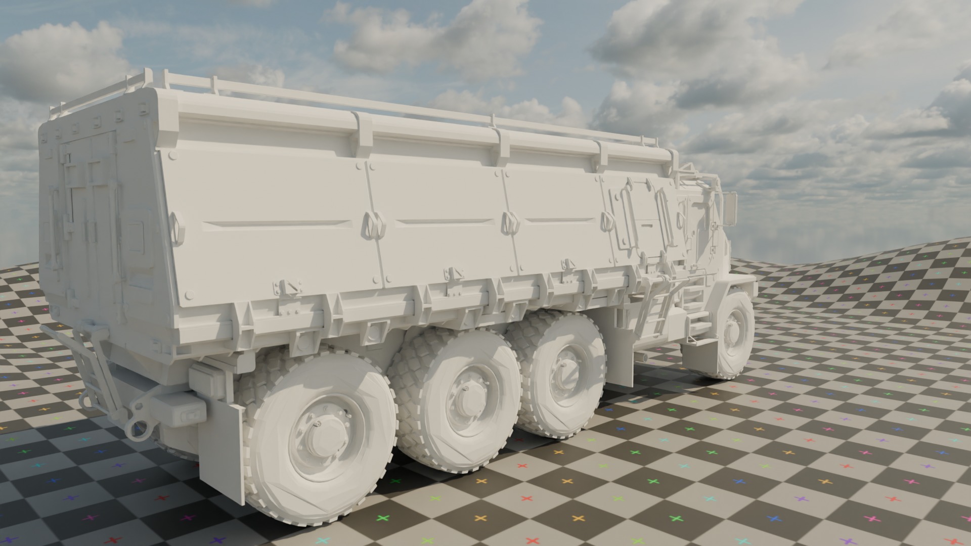 Armored Truck 3D model_37