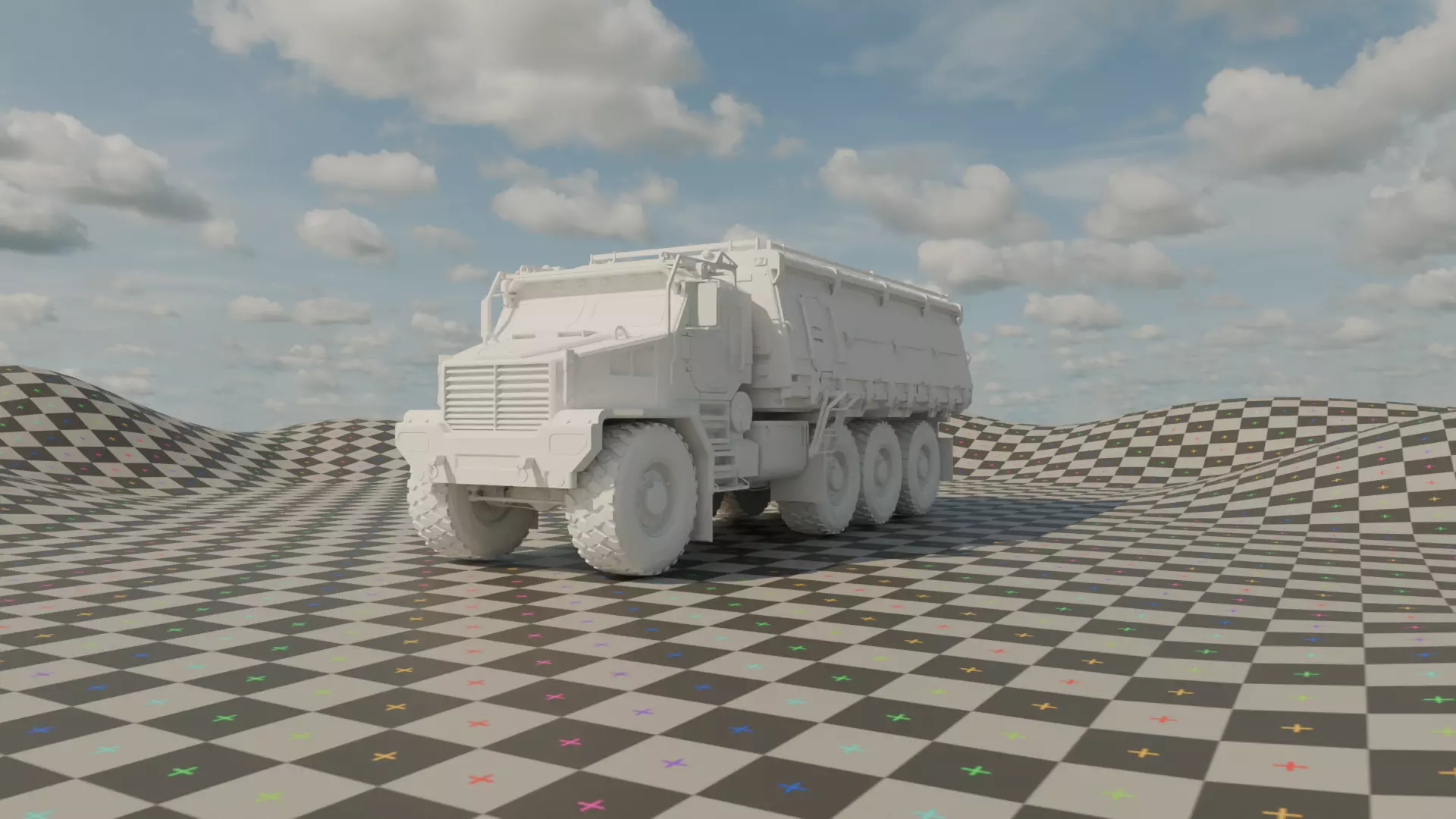Armored Truck 3D model_0