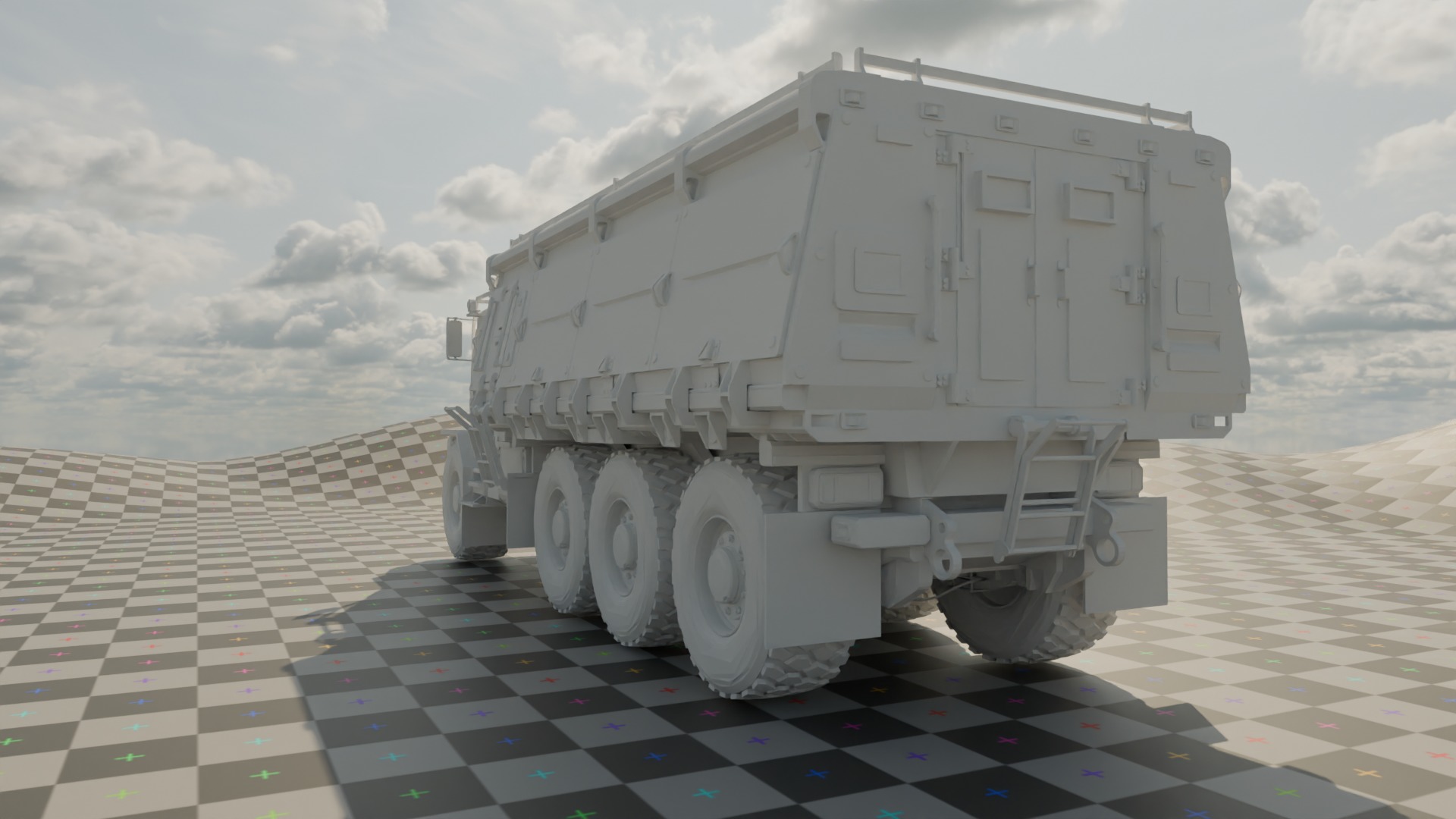 Armored Truck 3D model_5