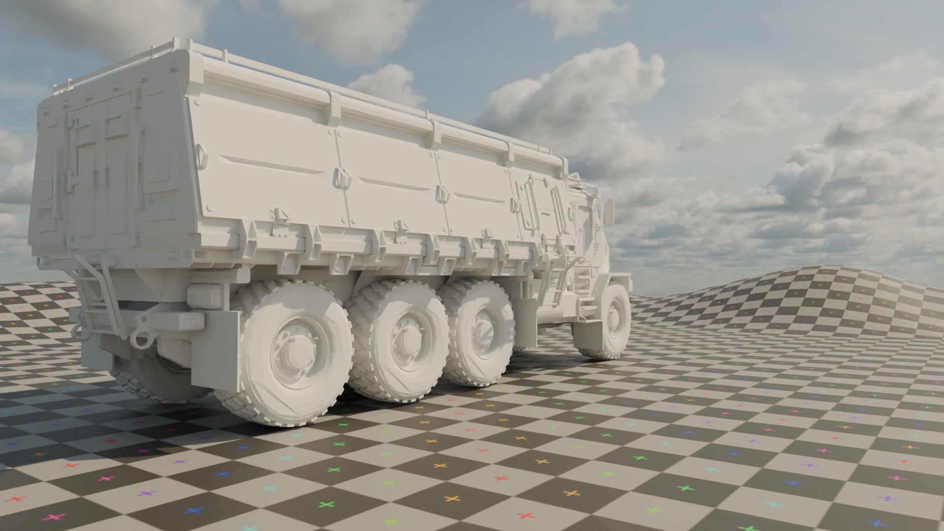 Armored Truck 3D model_4