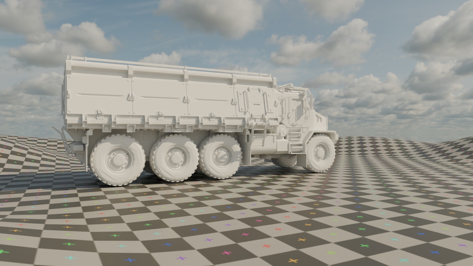 Armored Truck 3D model_14
