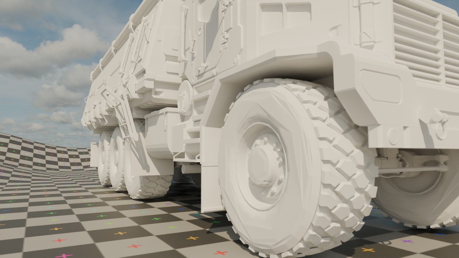 Armored Truck 3D model_22