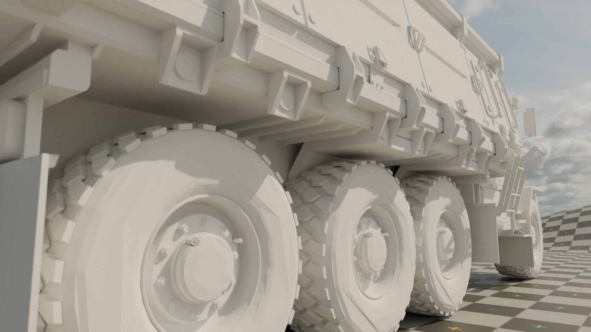 Armored Truck 3D model_20