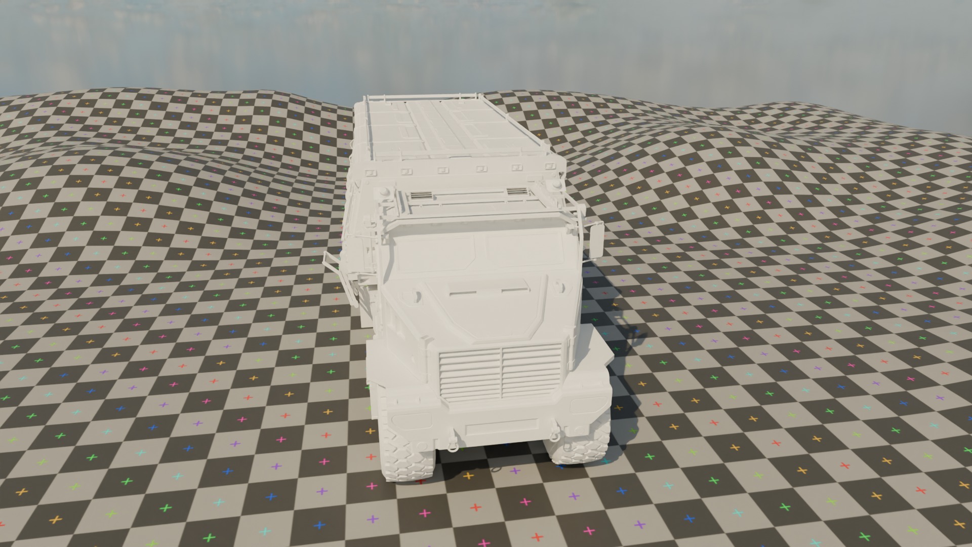 Armored Truck 3D model_12