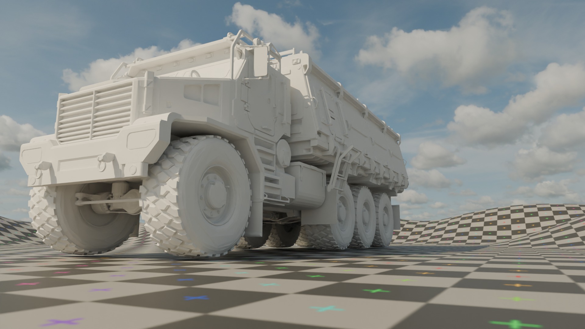 Armored Truck 3D model_39