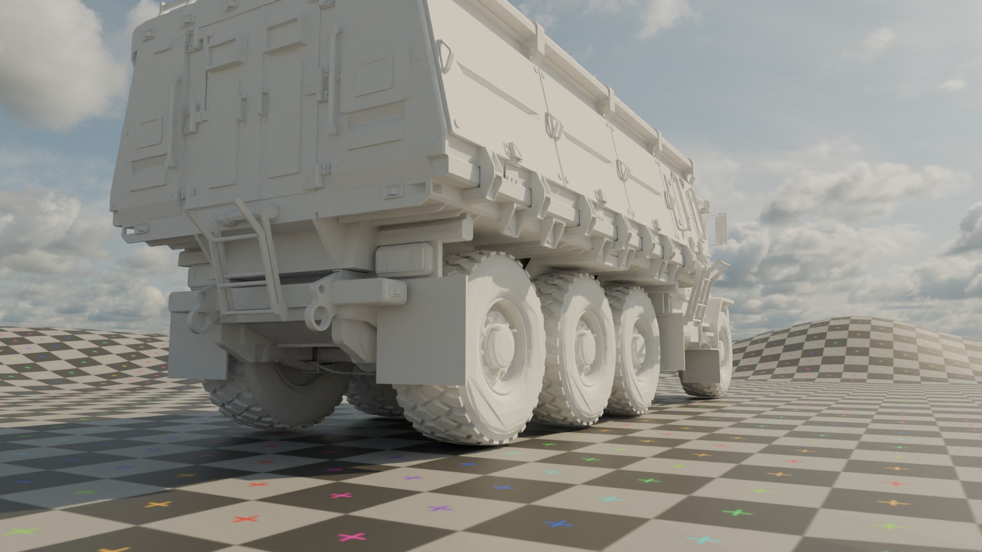 Armored Truck 3D model_23