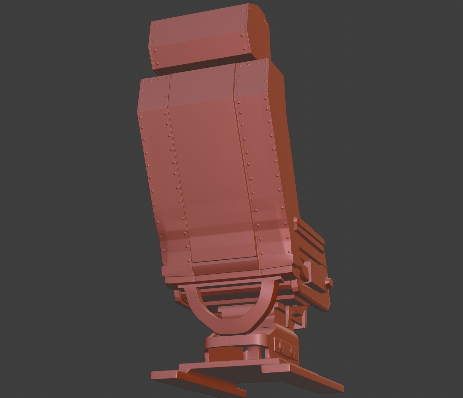 Fighter Jet Pilot Seat 3D print model_12