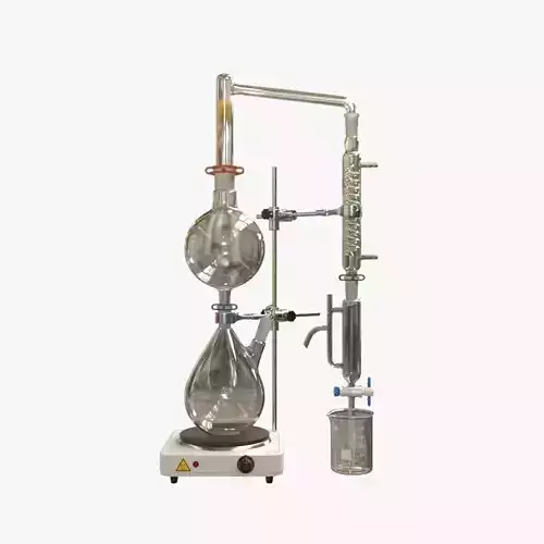 Essential oil distillation apparatus