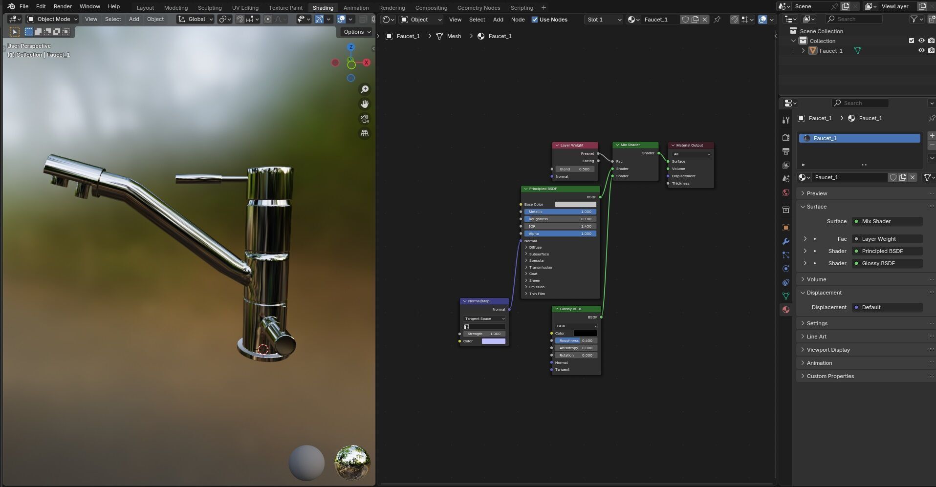 Faucet CG1 3D model_11