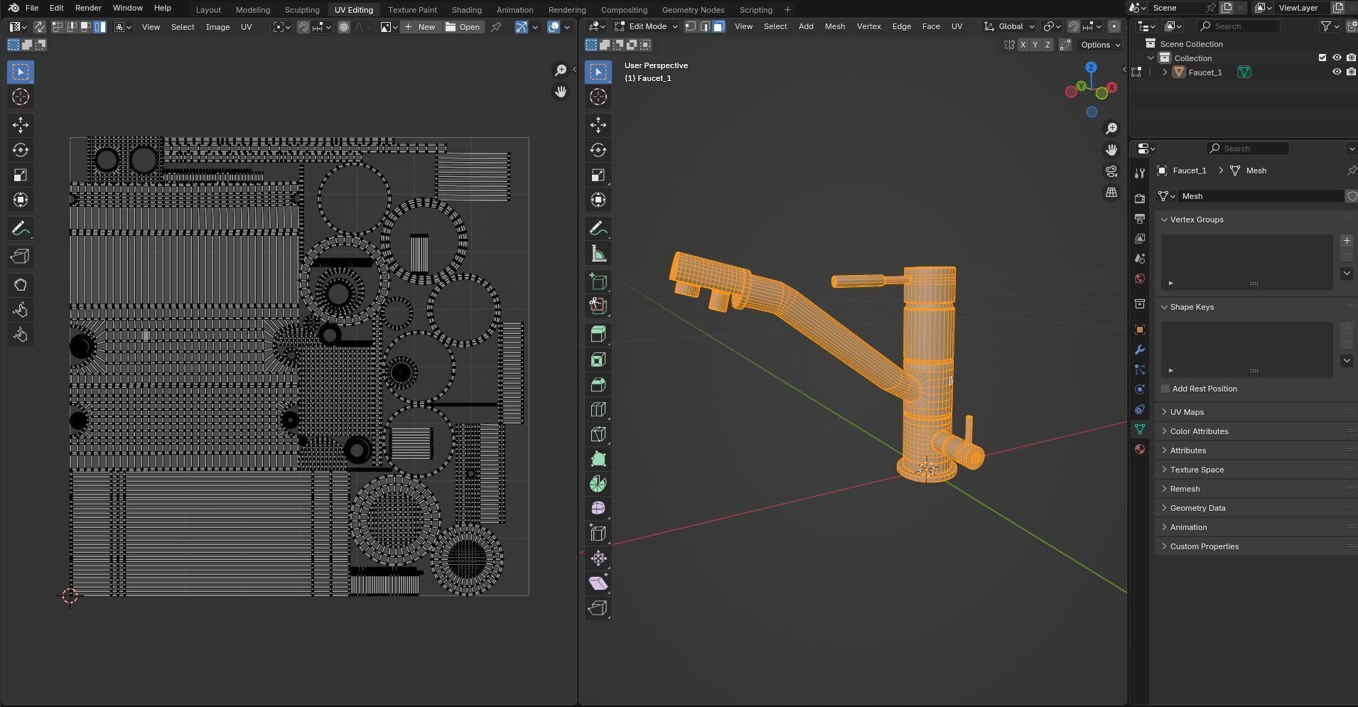 Faucet CG1 3D model_10