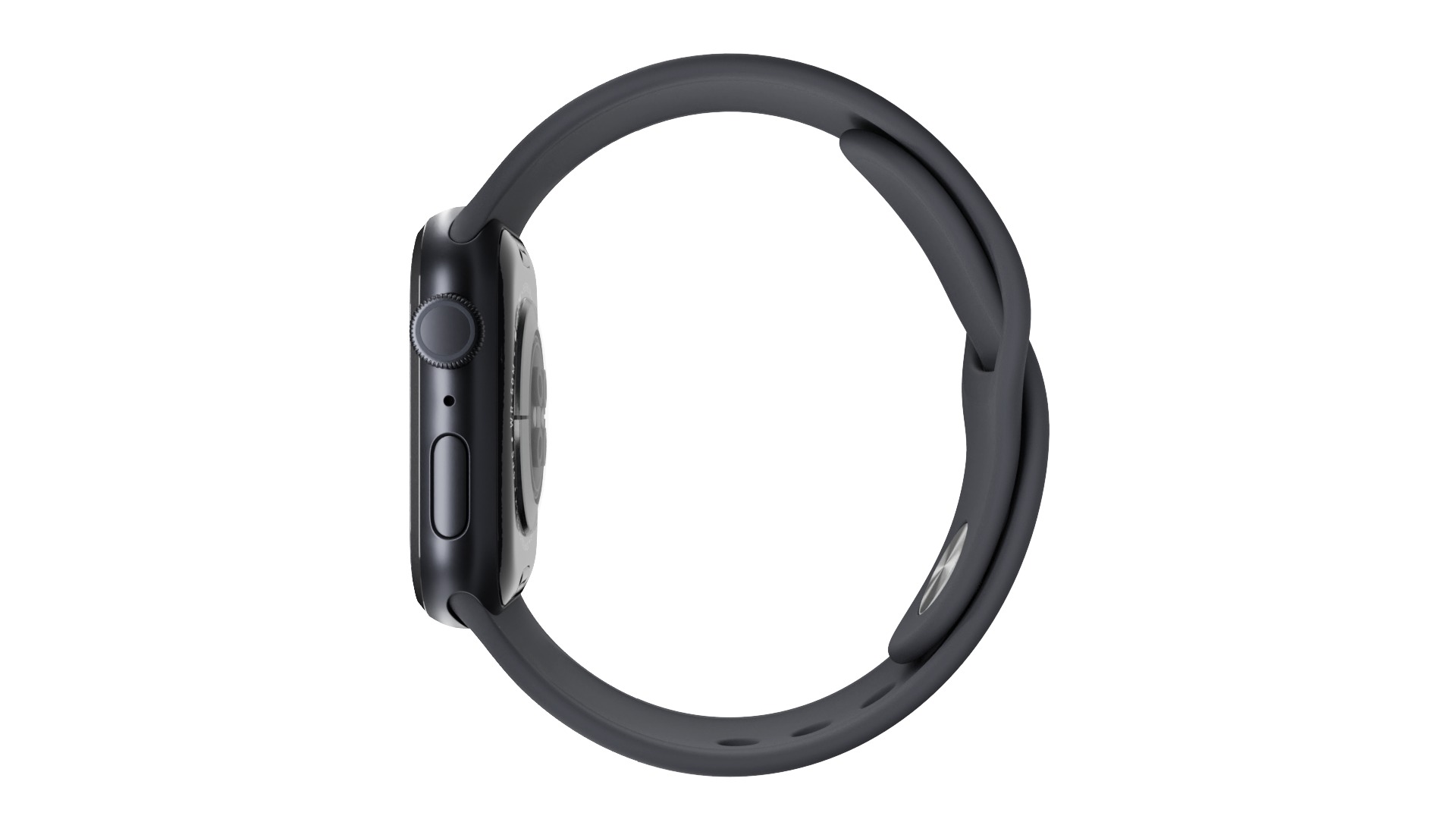 Apple Watch Series 9 Sport Band Midnight Color 3ds Max 3D model_5