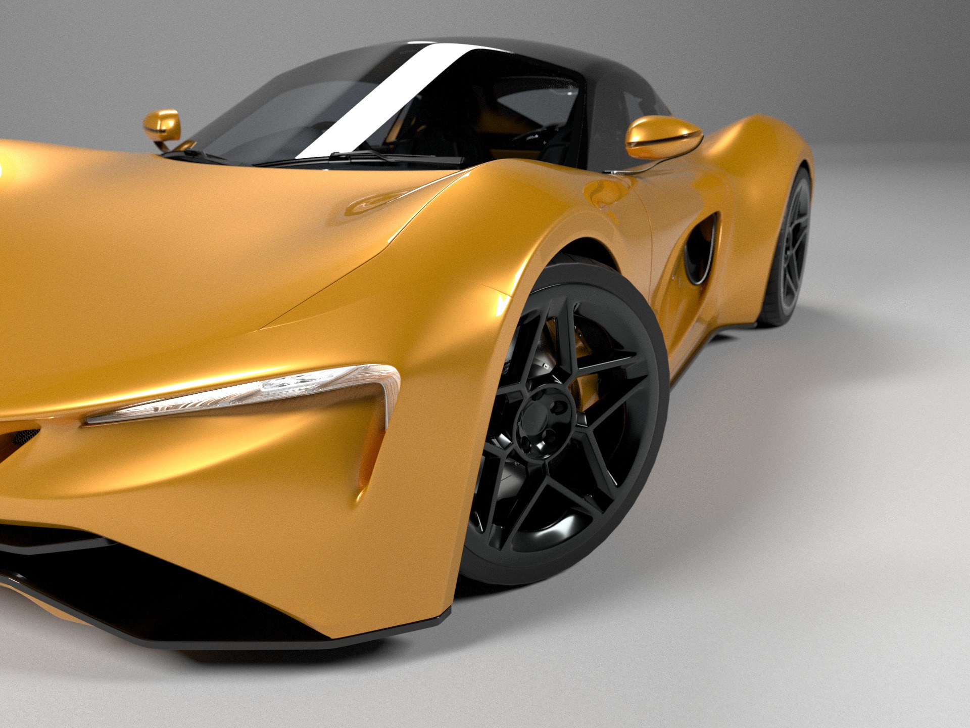 Concept Sport Car 3D model_6