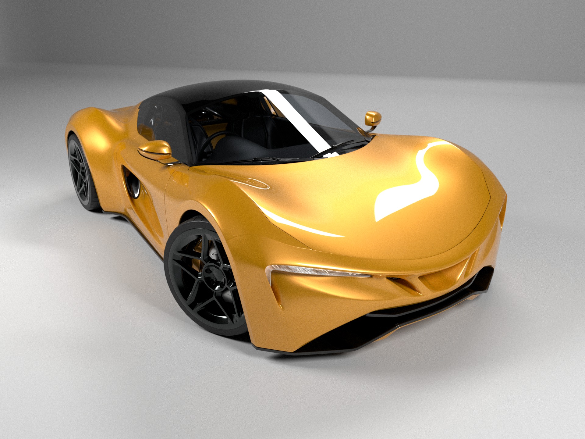 Concept Sport Car 3D model_9