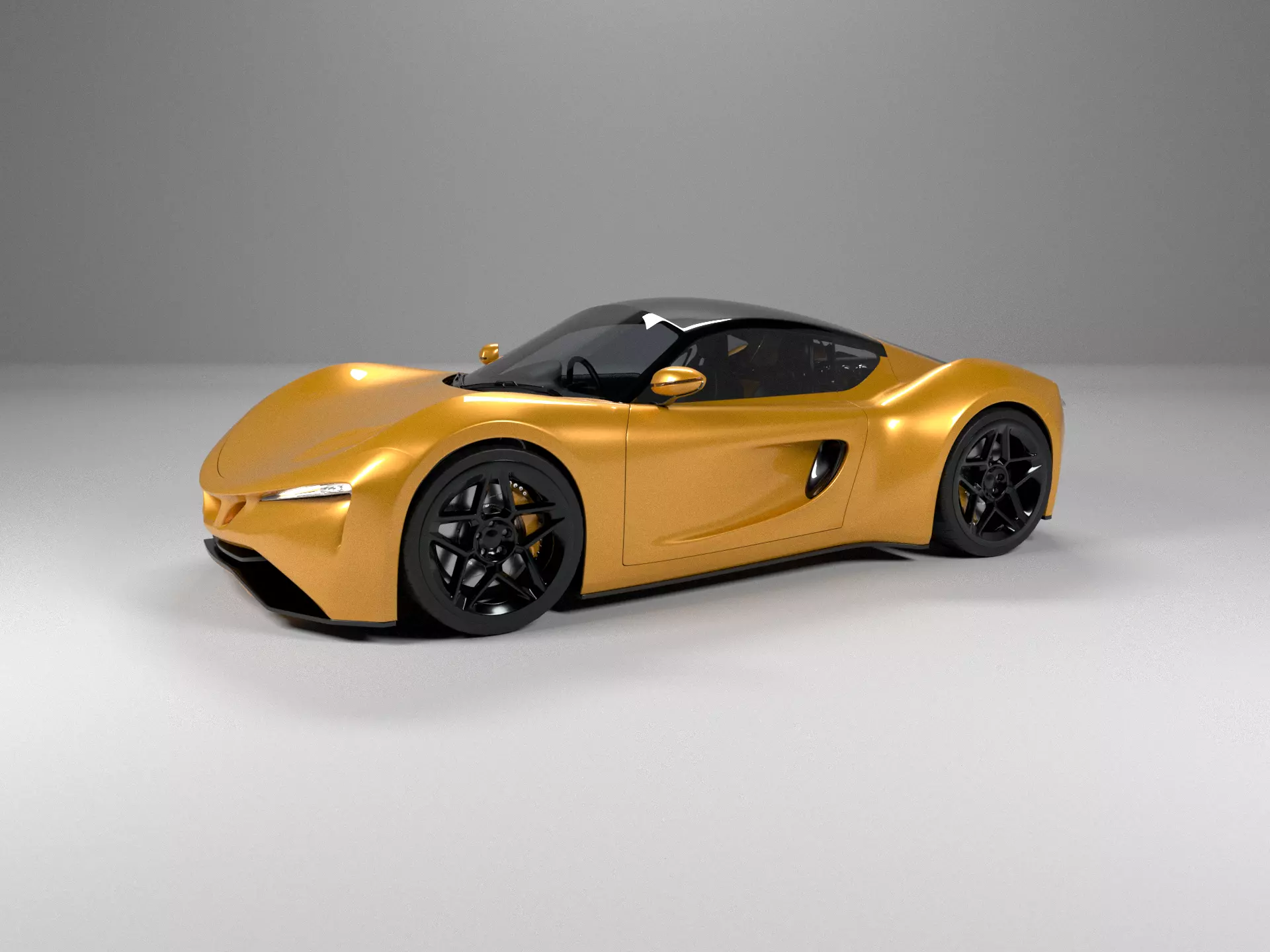 Concept Sport Car 3D model_0