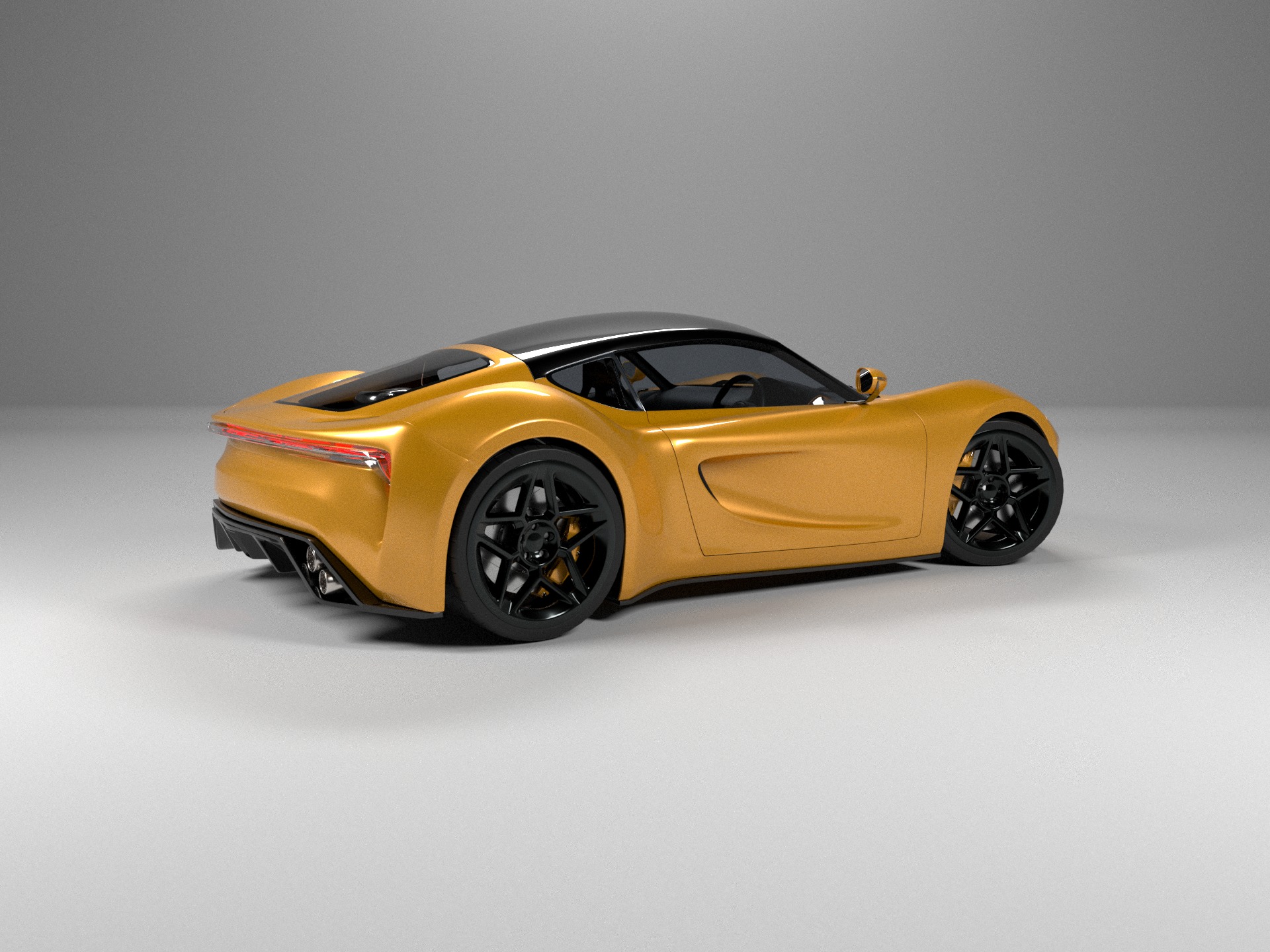 Concept Sport Car 3D model_1