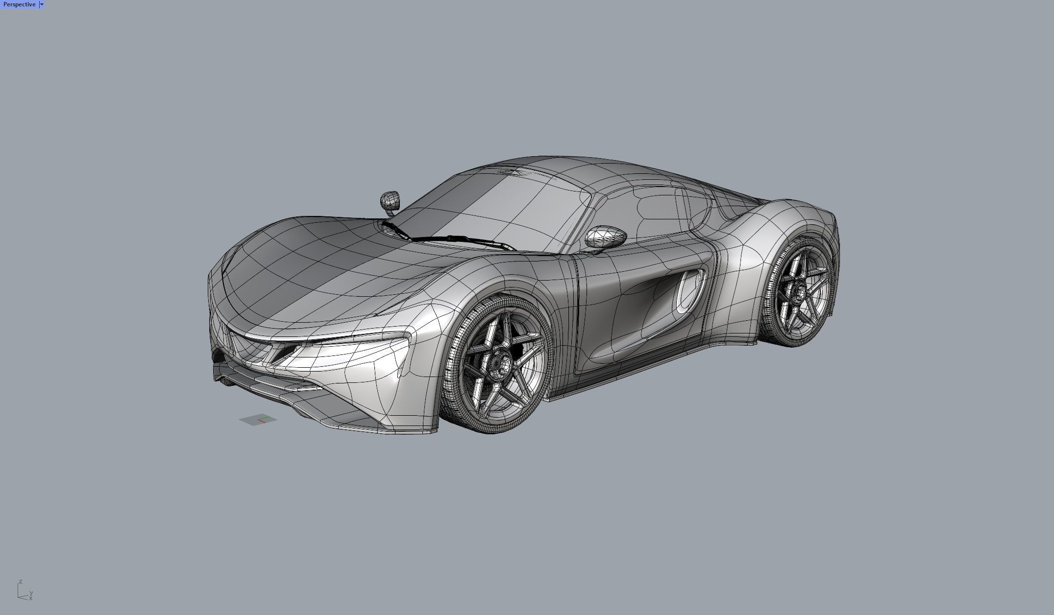 Concept Sport Car 3D model_16
