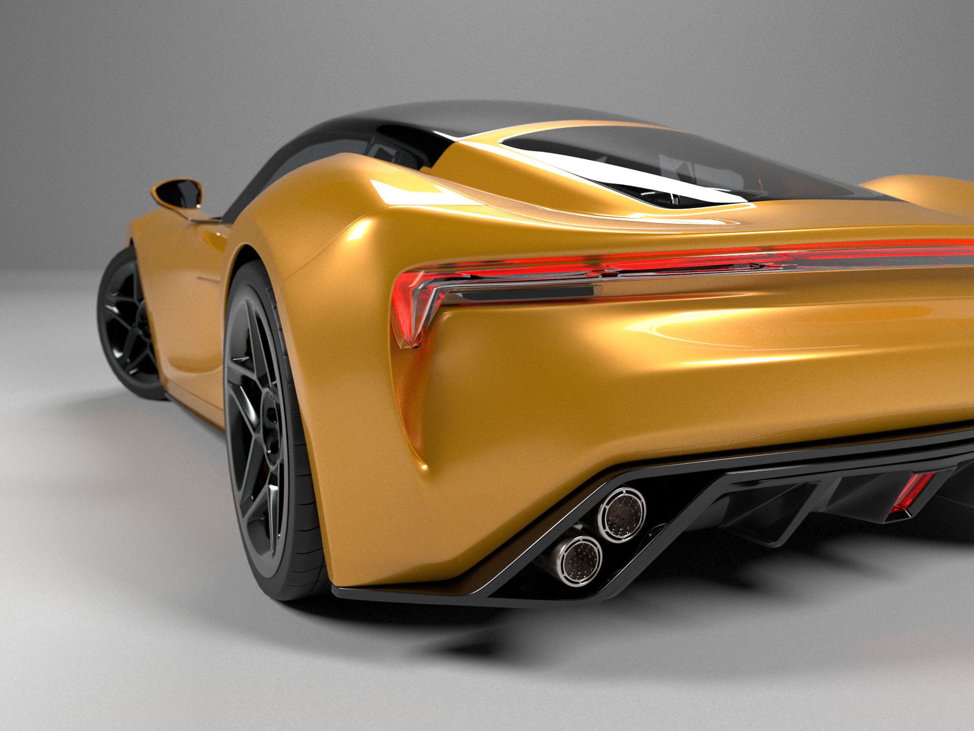 Concept Sport Car 3D model_7
