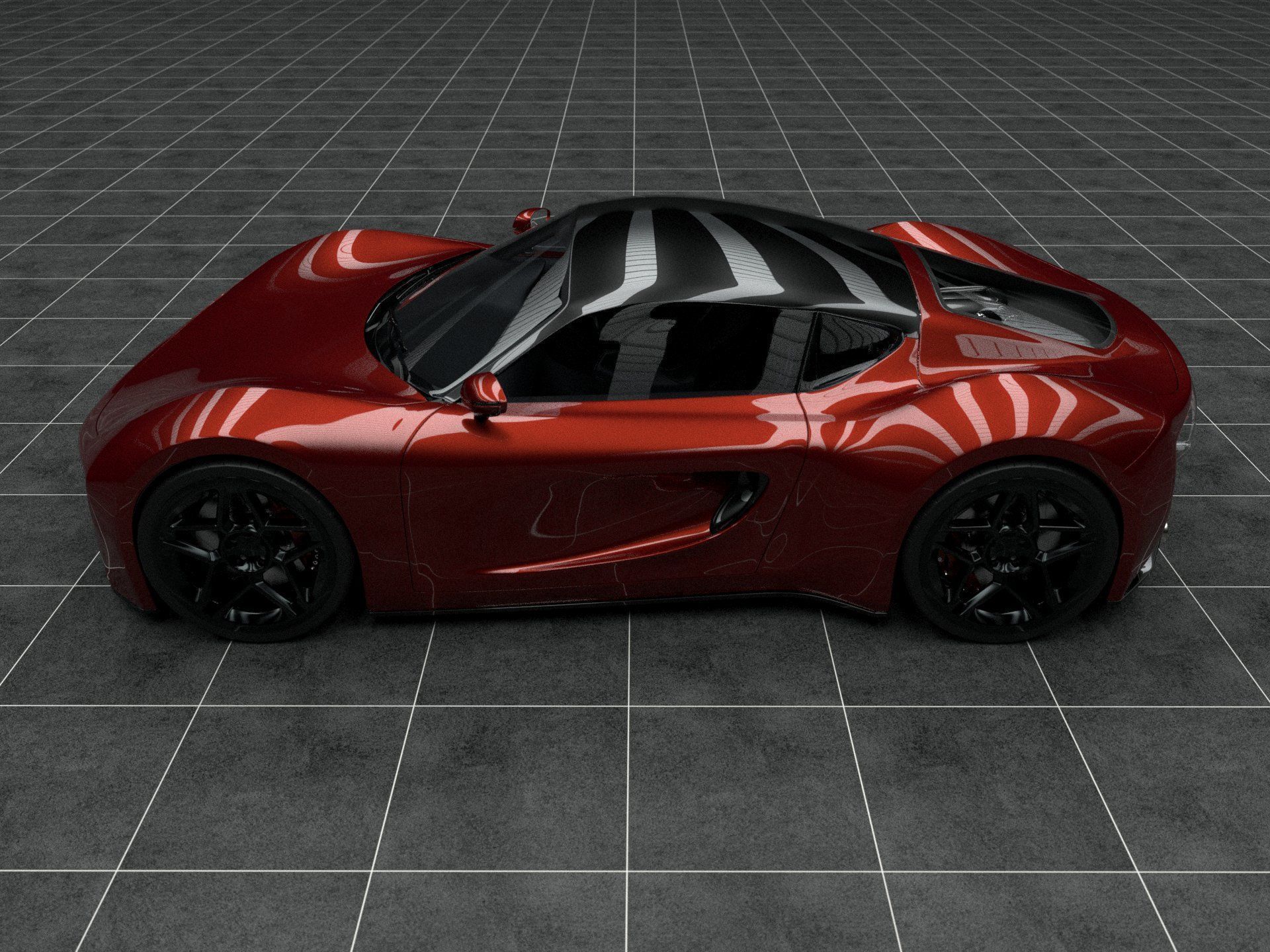 Concept Sport Car 3D model_12