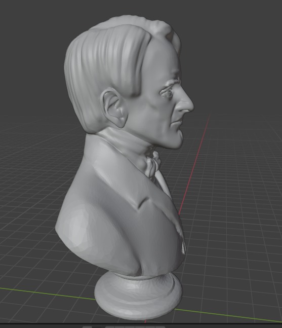 Horace Mann 3D print model_19