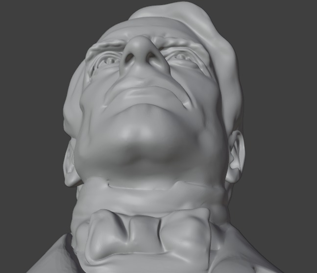 Horace Mann 3D print model_9