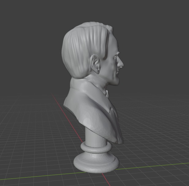 Horace Mann 3D print model_20