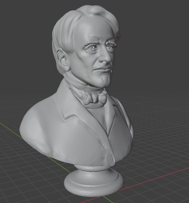 Horace Mann 3D print model_18