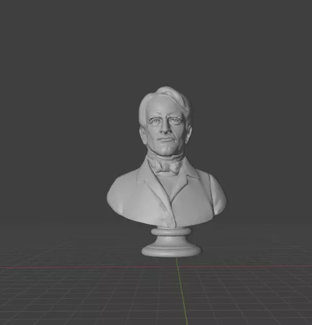 Horace Mann 3D print model_0