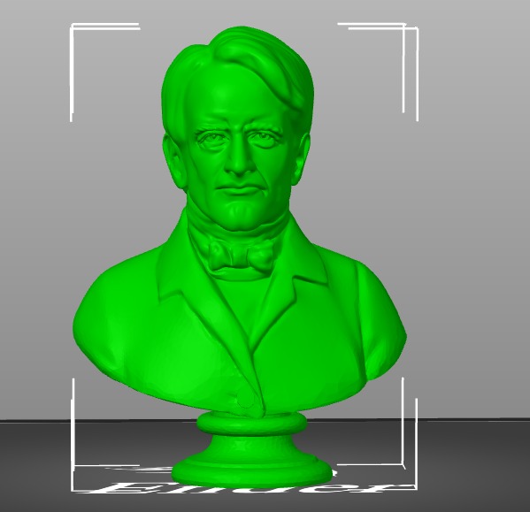 Horace Mann 3D print model_14