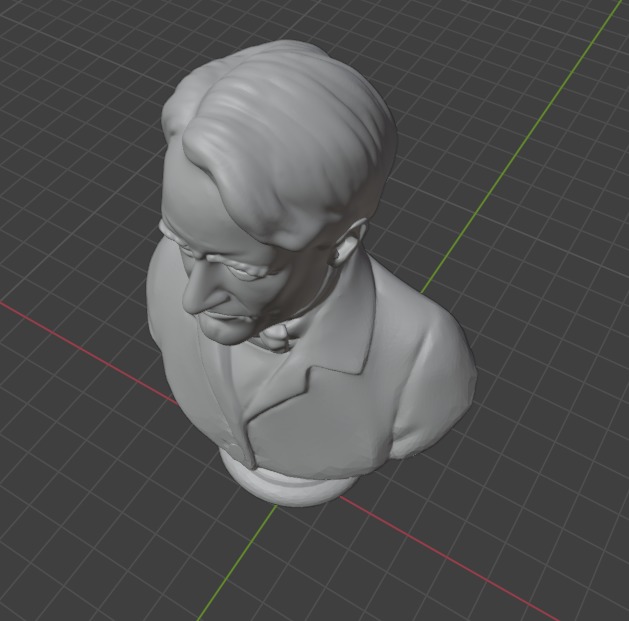 Horace Mann 3D print model_6