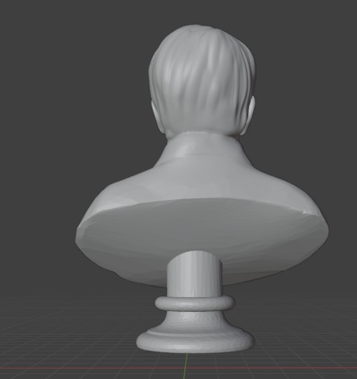 Horace Mann 3D print model_3