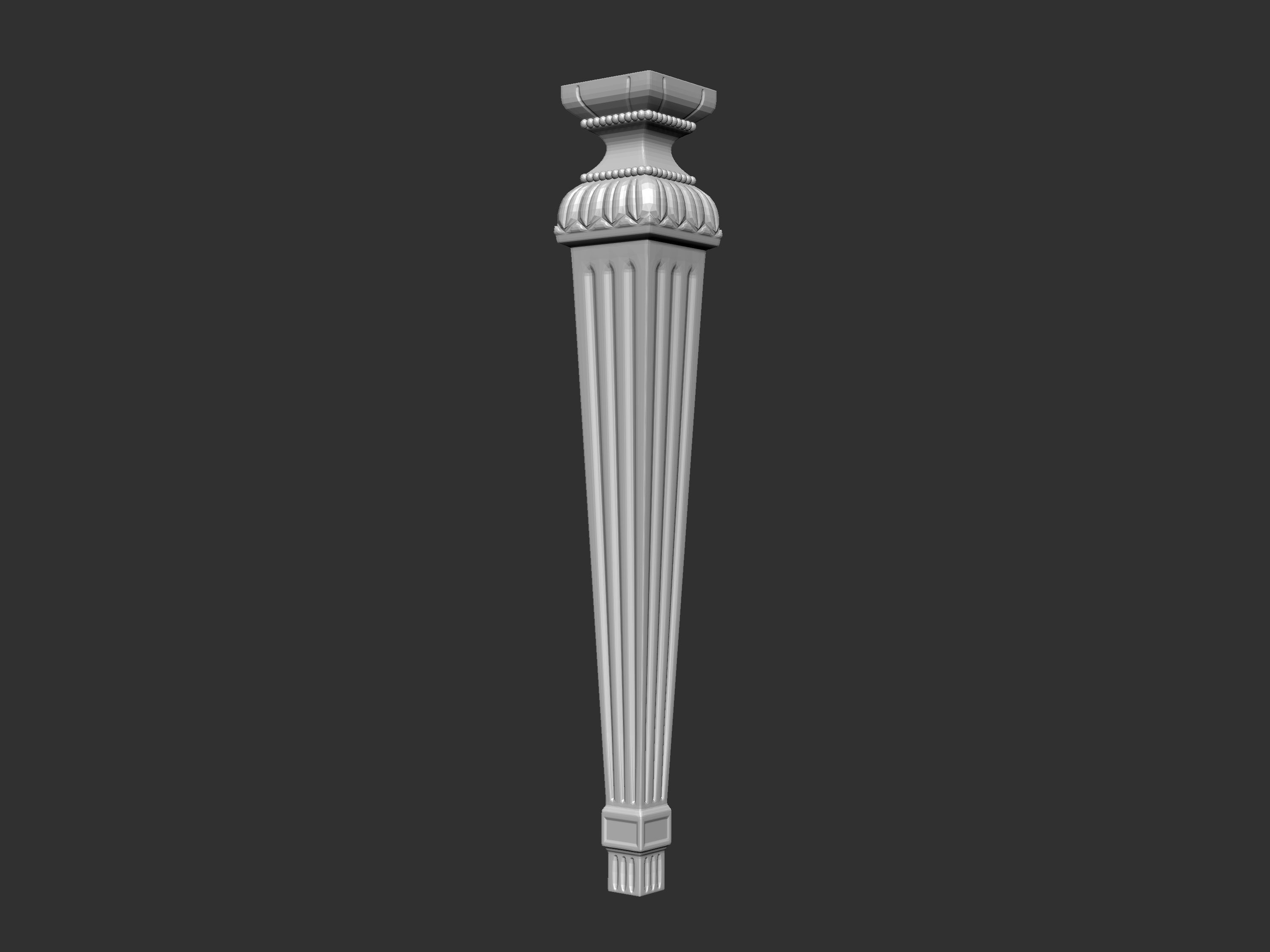 Corbel Decorative architecture classical decoration 3D print model_36