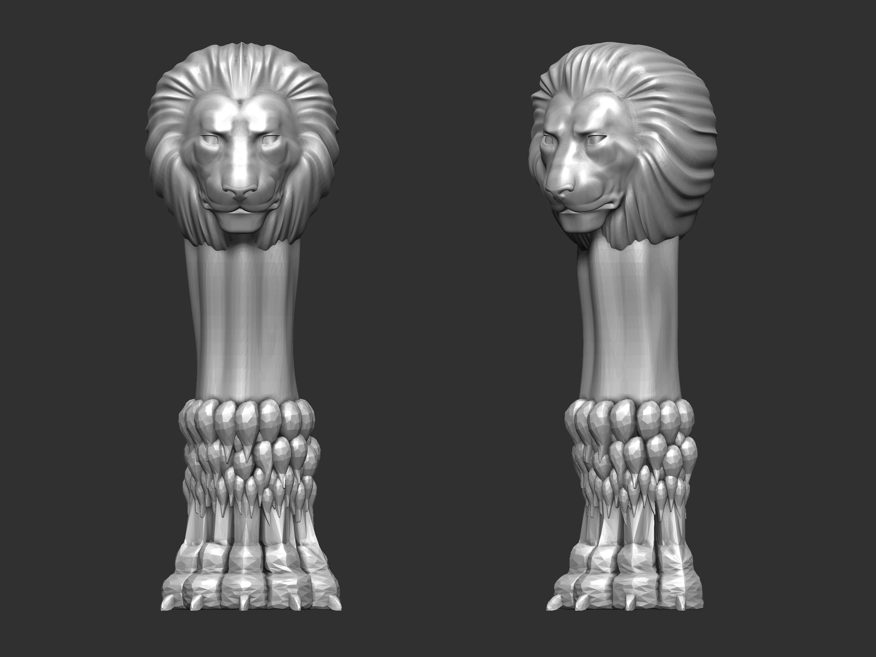 Corbel Decorative architecture classical decoration 3D print model_41