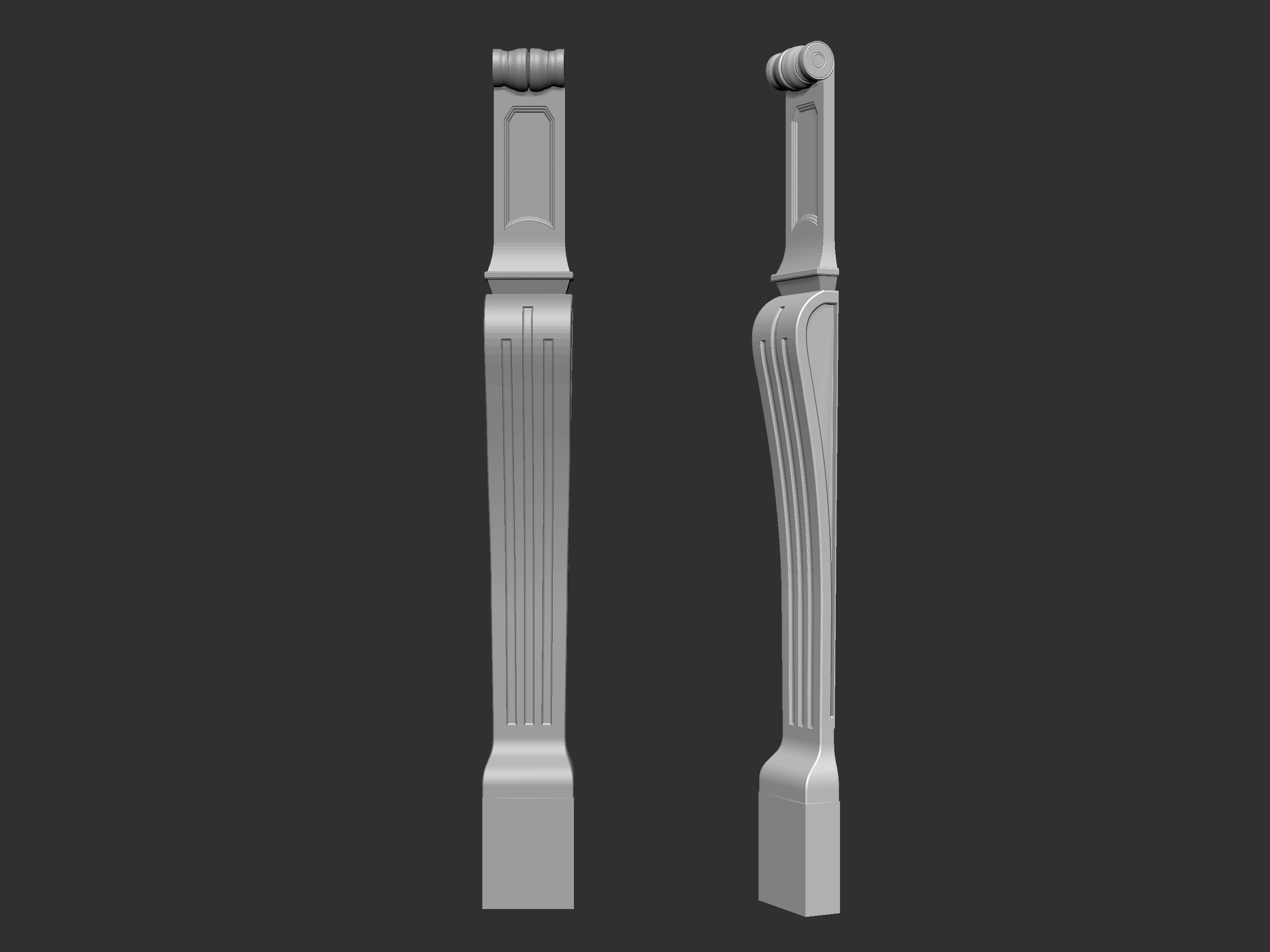 Corbel Decorative architecture classical decoration 3D print model_25