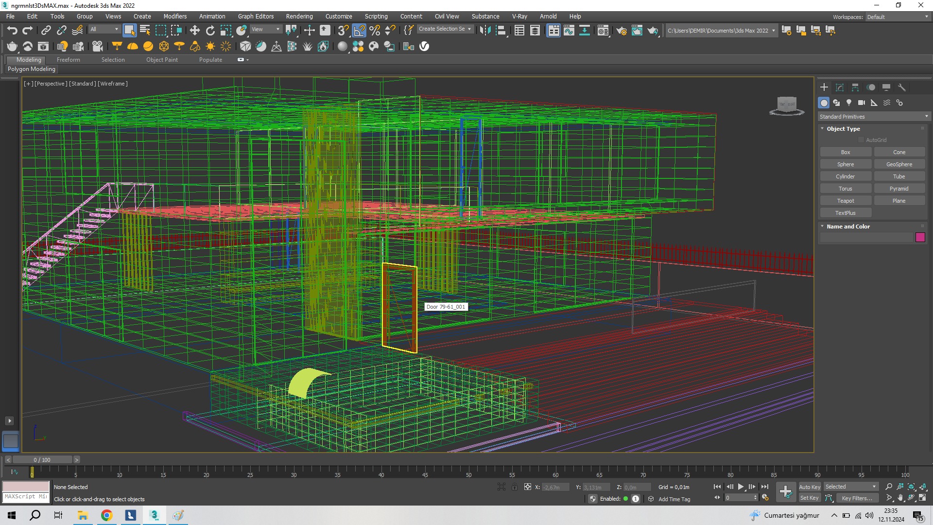 Luxury Modern Villa 3D Model Detailed Interior Exterior Design 3D model_15