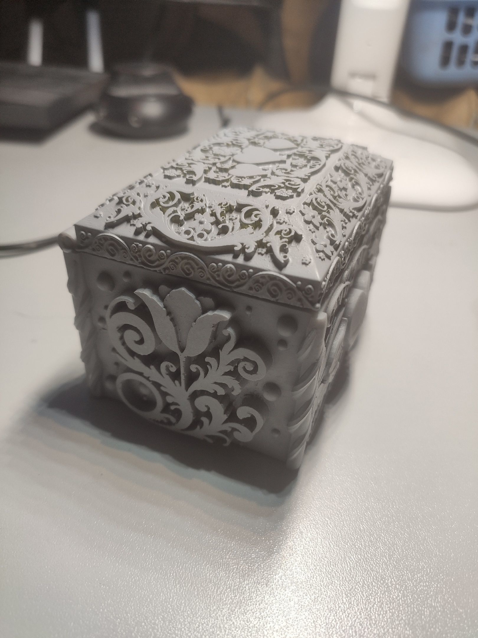 Jewelry box 3D print model_1
