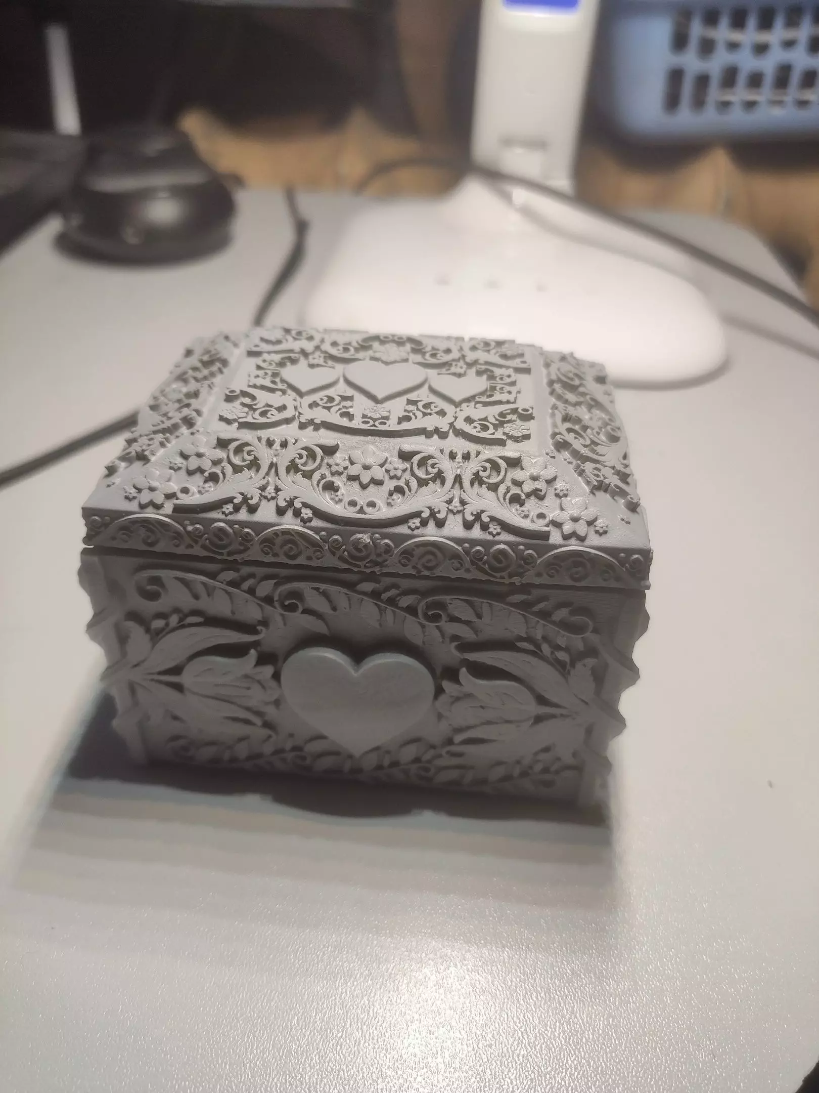 Jewelry box 3D print model_0
