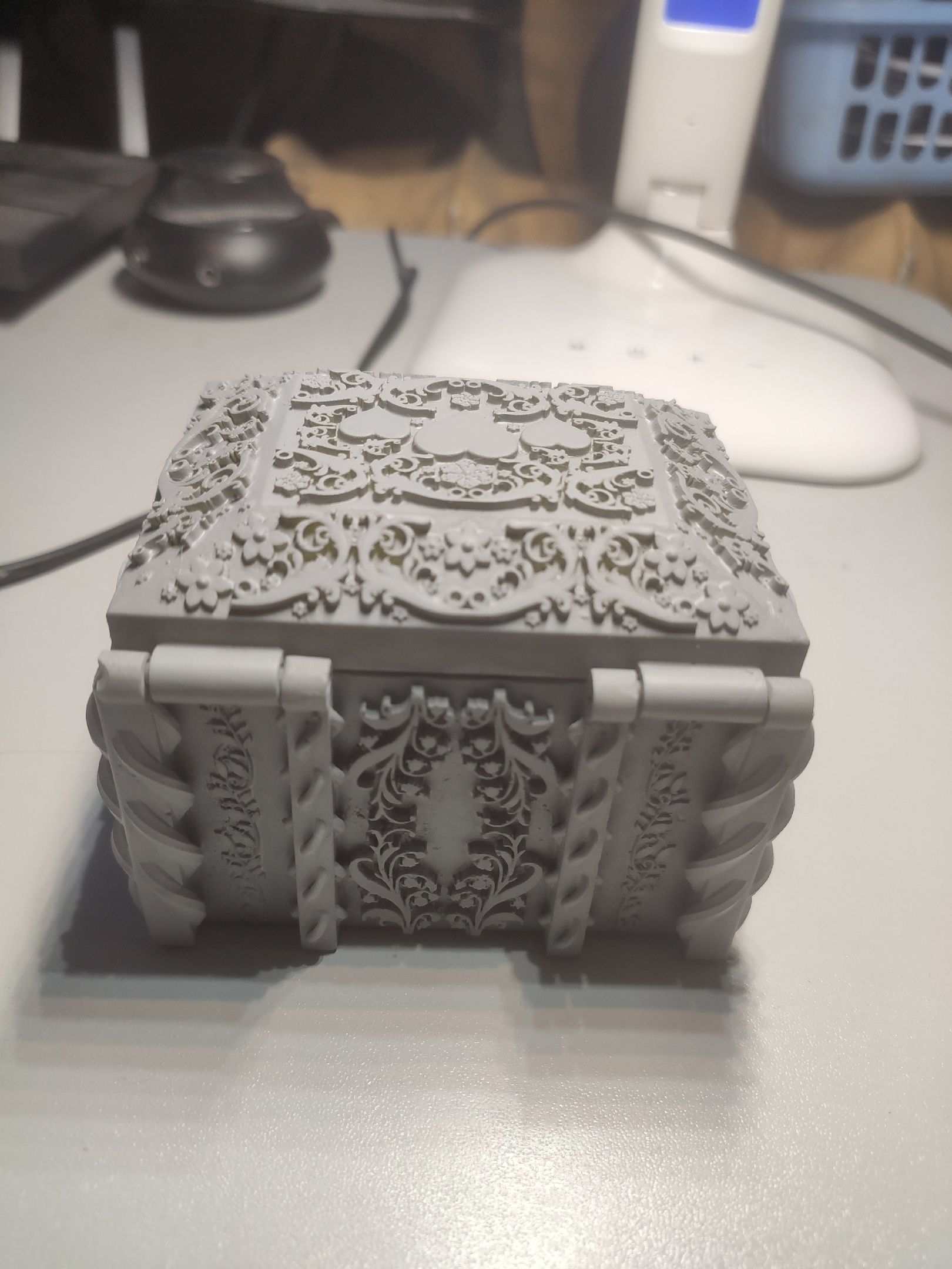 Jewelry box 3D print model_3