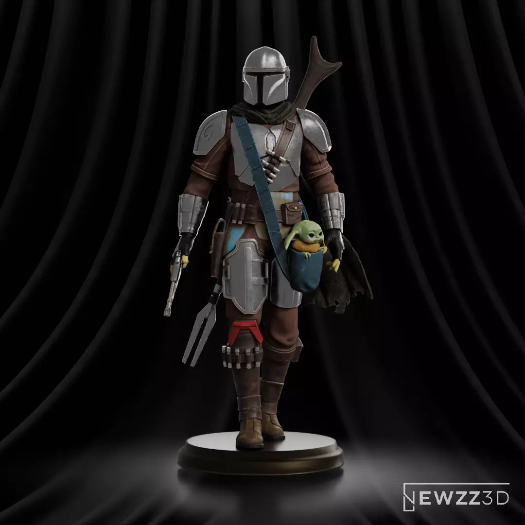 Din Djarin Mandalorian Mando 3D print model_0