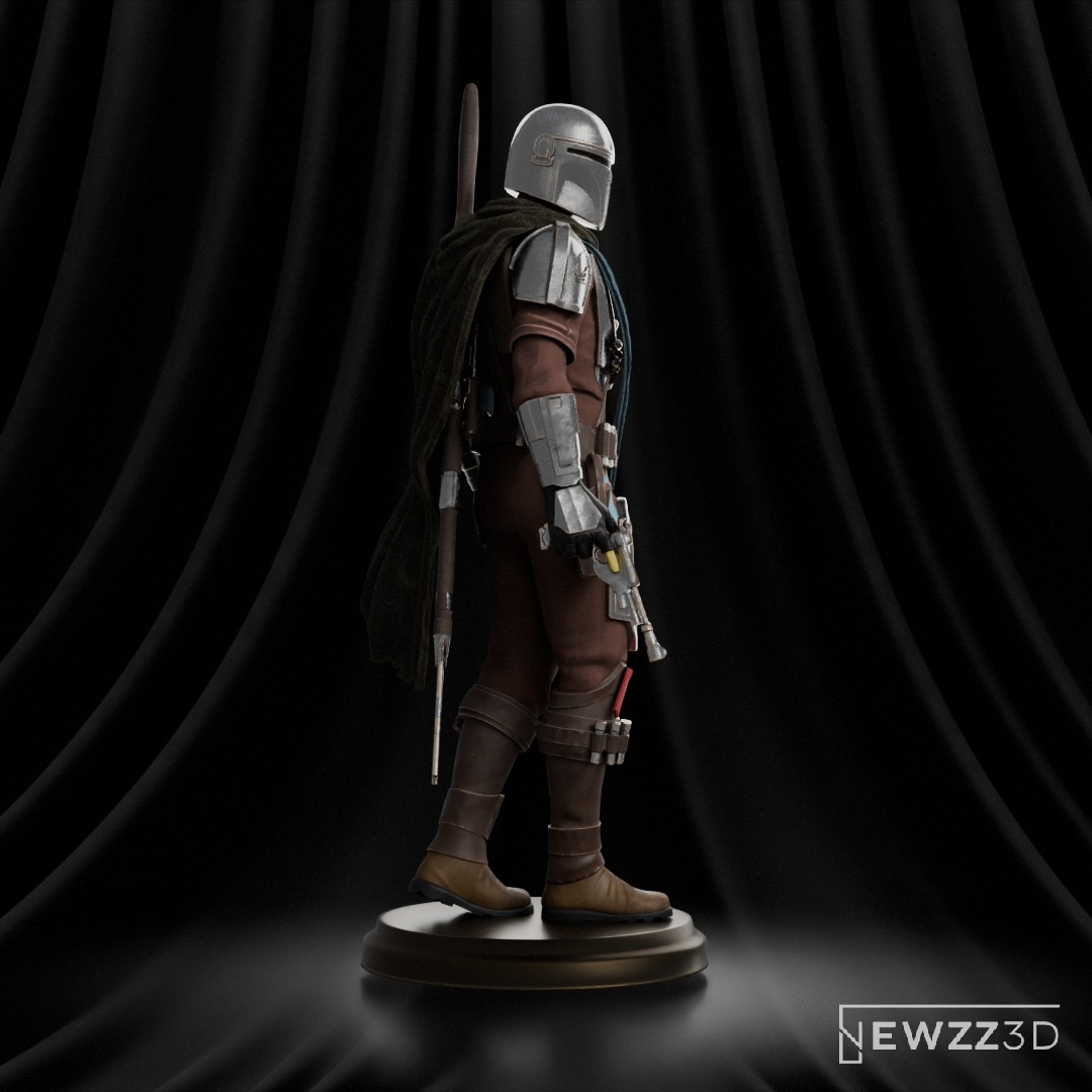 Din Djarin Mandalorian Mando 3D print model_5