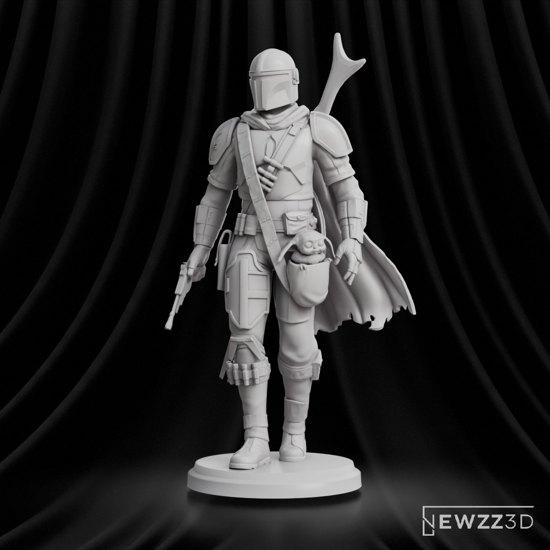Din Djarin Mandalorian Mando 3D print model_8