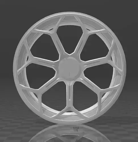 wheel 3d print for scale 1-64