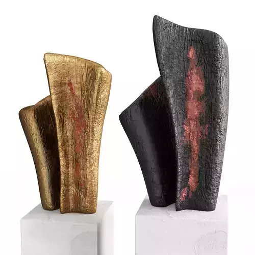 Ceramic art Wing 3D model