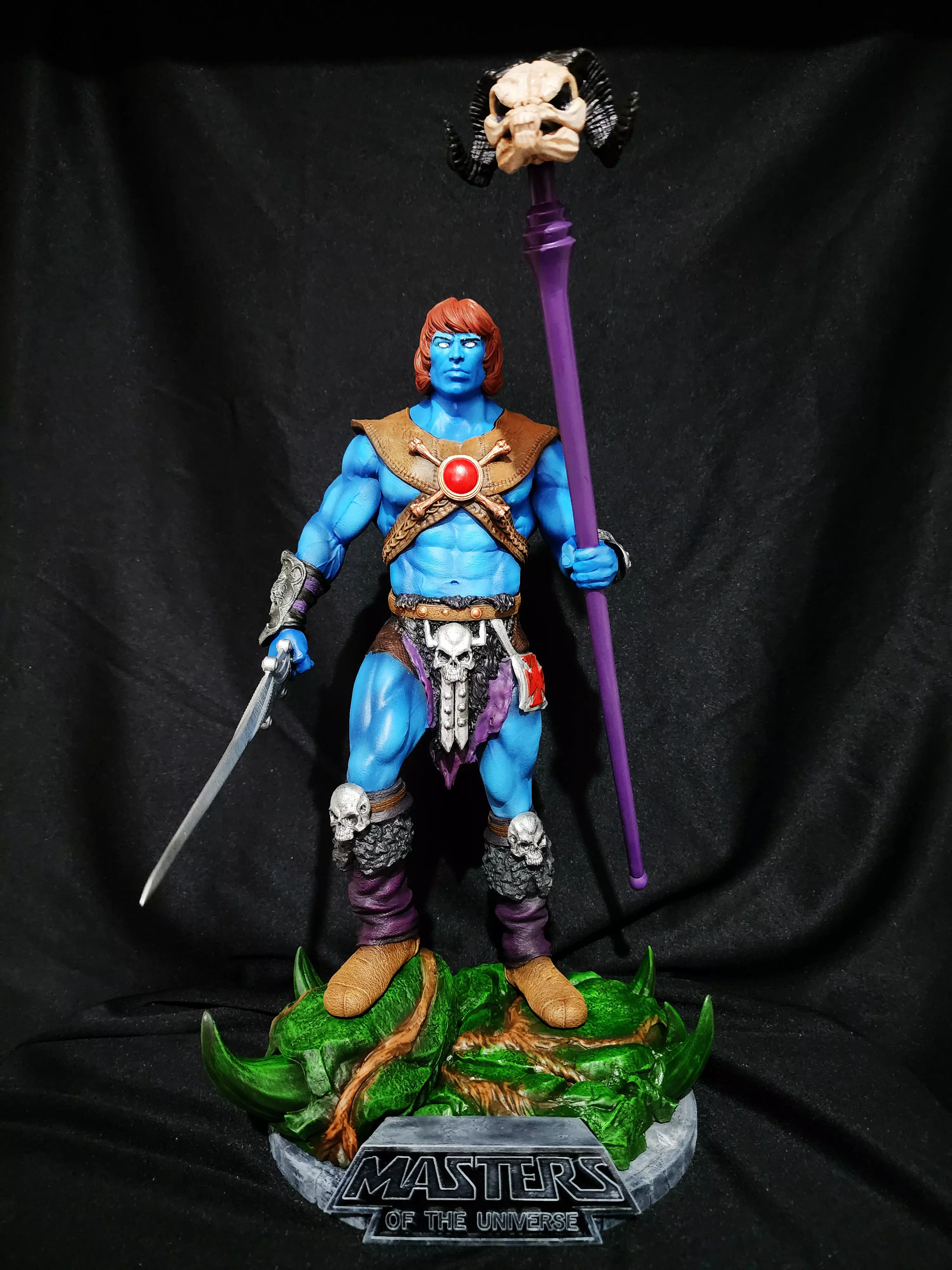 Faker MOTU realistic version character 3 scales masters universe 3D print model_0