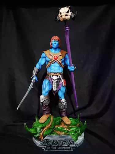 Faker MOTU realistic version character 3 scales masters universe