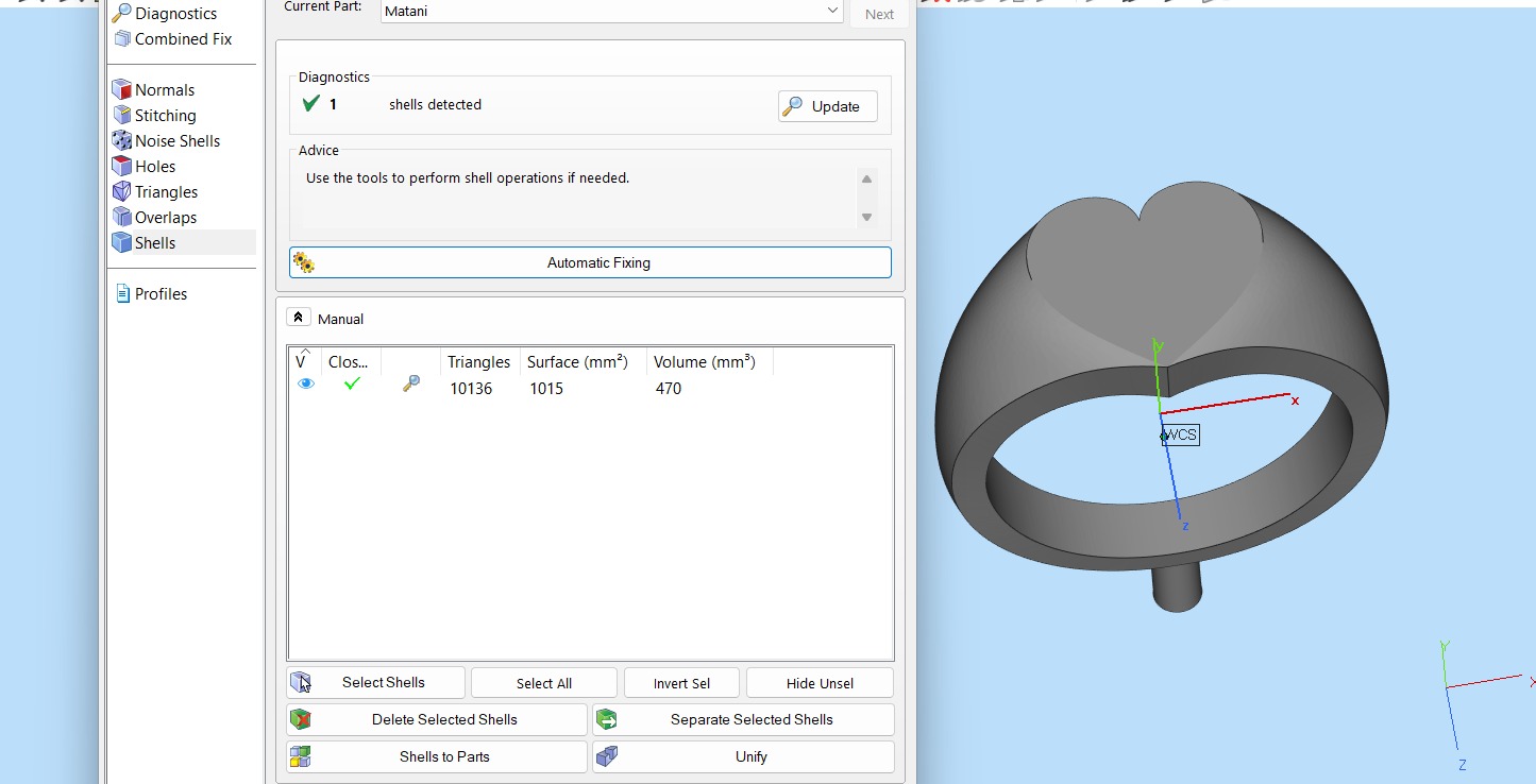 Ring heart 3d Model 3D print model_5