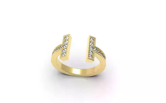 Tiffany Ring 3d Model
